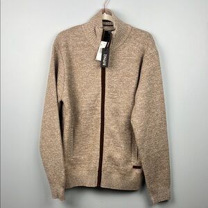 Buffalo David Bitton NWT large full zip men’s sweater